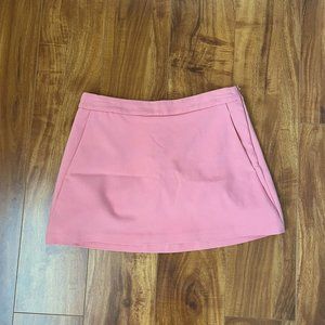 Zara Mini Skirt Skort Pink S